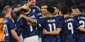 Argentina goleó a Zambia por 5-0 en su despedida del país previo al Mundial 2026