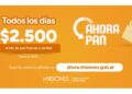 El programa «Ahora Pan» continúa sin aumentos hasta el 15 de mayo, $2.500 por kilo