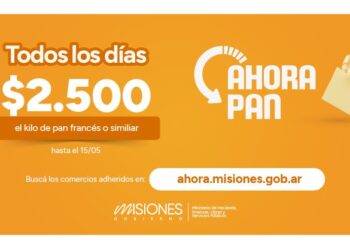 El programa «Ahora Pan» continúa sin aumentos hasta el 15 de mayo, $2.500 por kilo