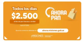 El programa «Ahora Pan» continúa sin aumentos hasta el 15 de mayo, $2.500 por kilo