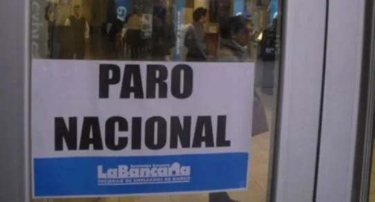 Bancarios confirmaron un paro de 24 horas para el próximo lunes en regionales del BCRA