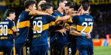 Boca Juniors goleó 4 a 0 a Defensa y Justicia y se clasificó a los octavos de final del Torneo Apertura