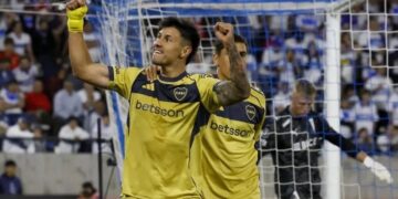 Con goles de Paredes y Bareiro, Boca le ganó 2 a 1 a Universidad Católica en su debut en la Copa Libertadores