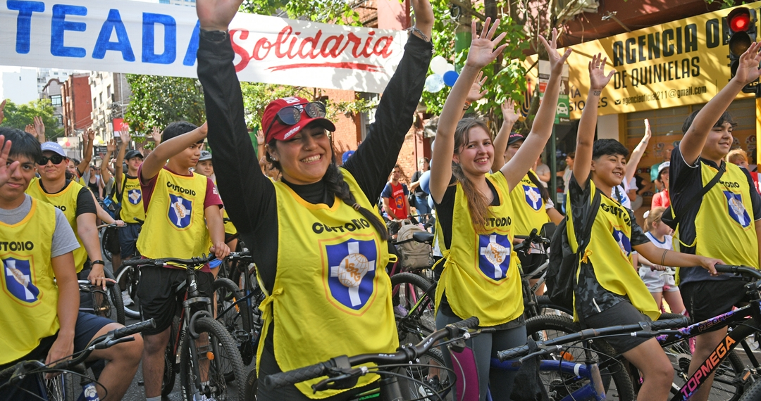 Por las malas condiciones del tiempo, suspenden la bicicleteada solidaria del Roque González