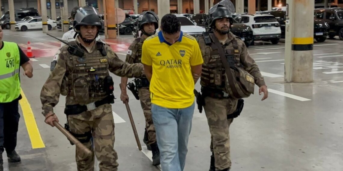 Detuvieron a un hincha de Boca por racismo en el Mineirao