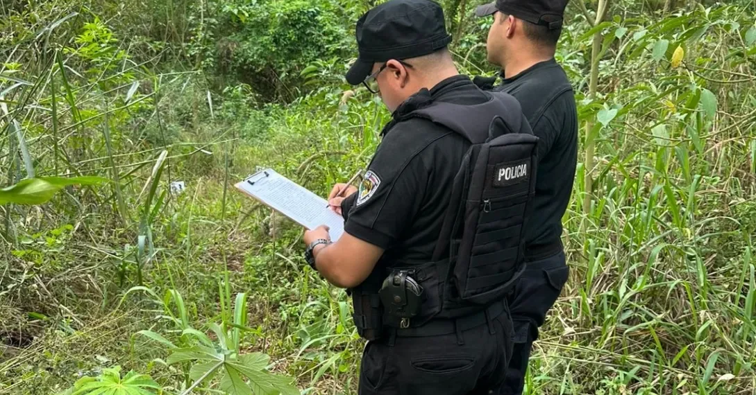 Hallaron restos óseos humanos en Puerto Esperanza