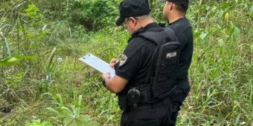 Hallaron restos óseos humanos en Puerto Esperanza