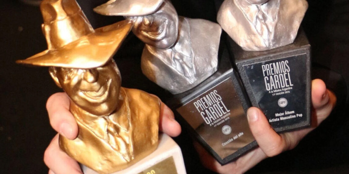 Dieron a conocer los nominados a los premios Gardel 2026