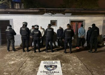 Posadas: 8 hombres con antecedentes por delitos fueron detenidos durante recorridas preventivas