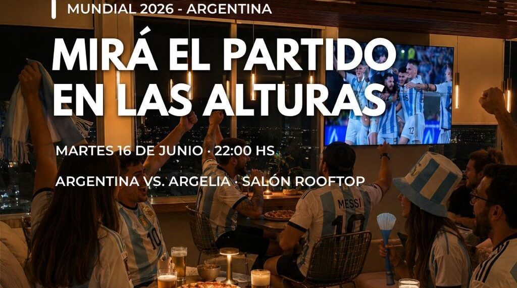 ¡El Mundial 2026 llega a las alturas de Posadas!