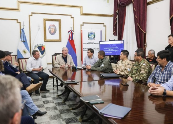 Passalacqua encabezó la primera mesa provincial para prevenir el impacto de “El Niño”