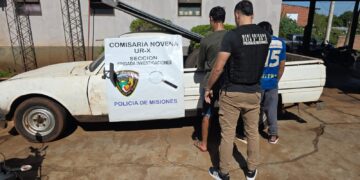 Cayeron los “roba chapas” de Garupá: dos detenidos por una seguidilla de robos