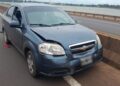 Se produjo una triple colisión sin heridos sobre el Puente Zaimán de Posadas