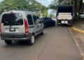 Una mujer resultó lesionada tras un choque en cadena en Posadas
