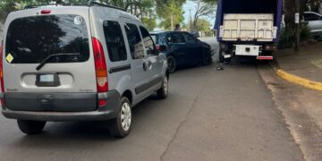 Una mujer resultó lesionada tras un choque en cadena en Posadas