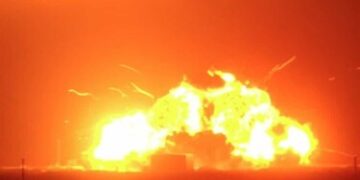 Un cohete de Blue Origin explotó en pleno lanzamiento en Cabo Cañaveral