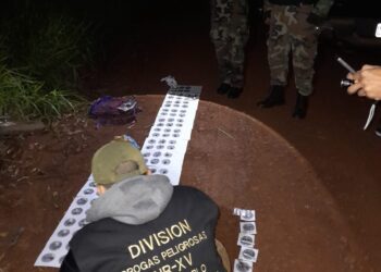 Más de 4 millones en droga fueron secuestrados en presuntos puntos de transacción ilegal en Montecarlo y Alba Posse