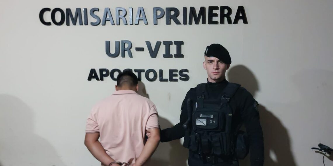 Perdieron el partido, regresó armado y amenazó a todos: fue detenido en Apóstoles
