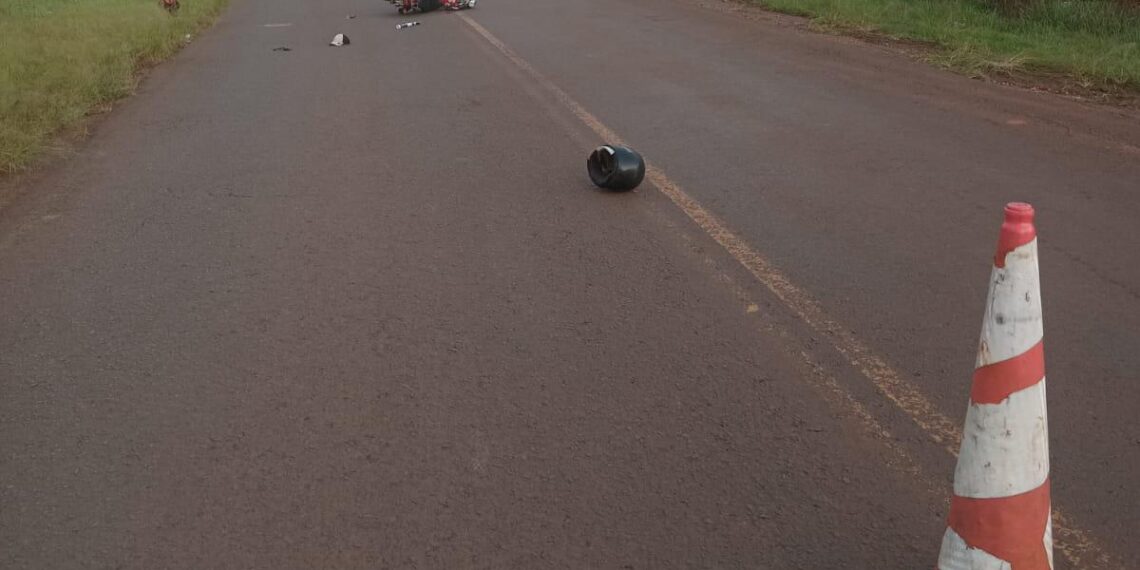 Motociclista sufrió despiste en la Ruta Provincial 17 y permanece en grave estado