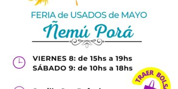 Por una causa solidaria: la Fundación Tupá Rendá hace su feria de usados 