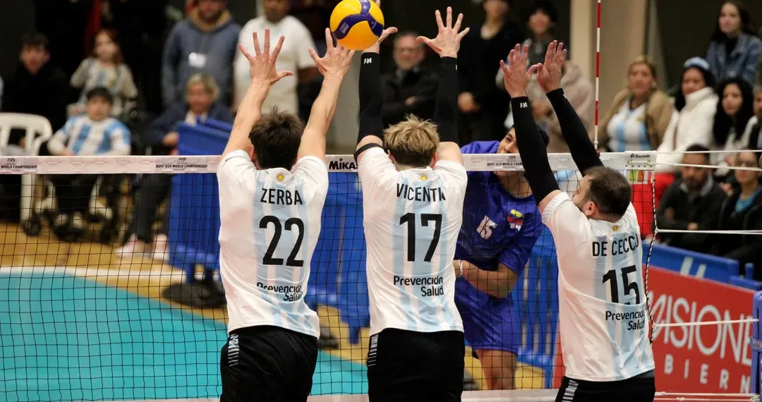 Vóley: la Selección Argentina derrotó a Venezuela en el primer amistoso en Posadas