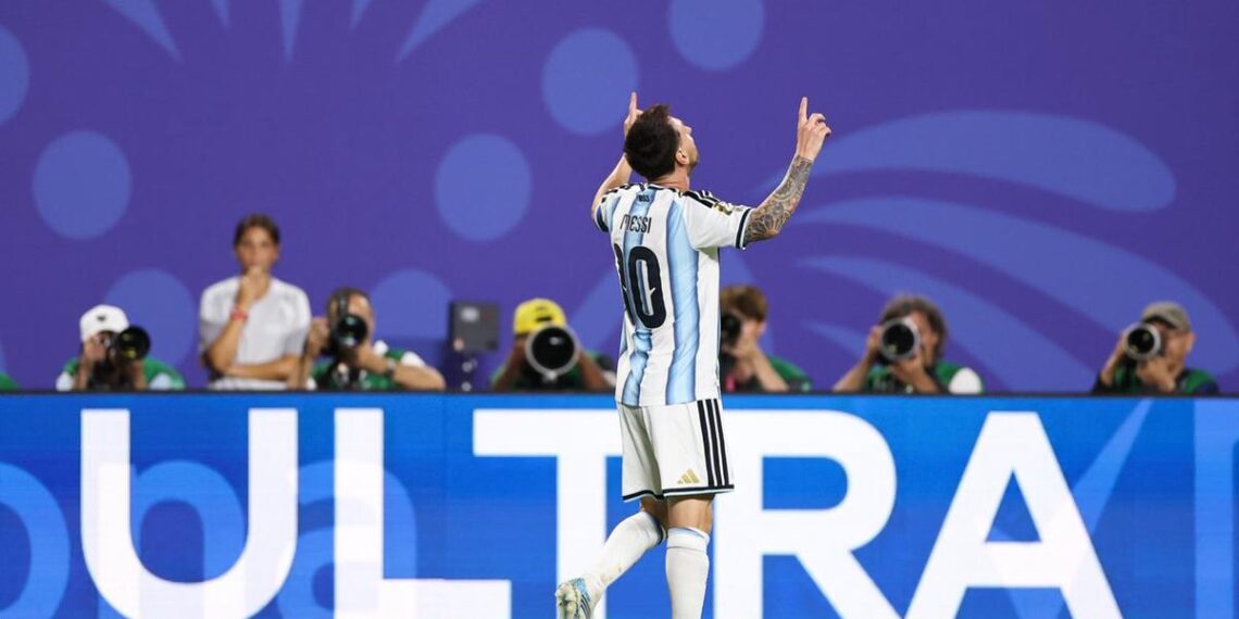 Tras su triplete ante Argelia, Messi se convirtió en el máximo goleador histórico de los Mundiales
