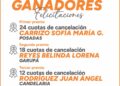 Tres adjudicatarios recibieron bonificaciones en las cuotas de sus viviendas en el sorteo especial del Iprodha