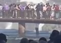 Un turista se arrojó al agua para recuperar su celular en las Cataratas del Iguazú