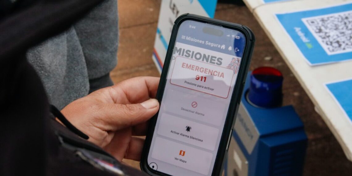 Lanzaron “Misiones Segura” en Villa Cabello, un sistema de alarmas vecinales conectado al 911