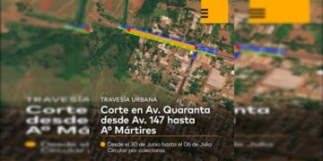 Posadas: por obras, habrá cortes y desvíos en la avenida Quaranta durante una semana