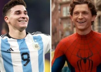 El inesperado mensaje de Tom Hollan a Julián Álvarez: “¡Serías un gran Spider-Man!”