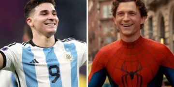 El inesperado mensaje de Tom Hollan a Julián Álvarez: “¡Serías un gran Spider-Man!”