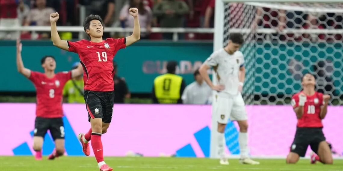 Corea del Sur reaccionó y logró un justo triunfo ante República Checa
