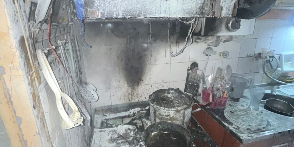 Una sartén con aceite provocó un principio de incendio en una vivienda de Posadas