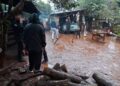 La Policía de Misiones desplegó un amplio operativo de asistencia, prevención y contención por las inclemencias climáticas