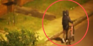 Dijo que era violinista pero resultó ser un ladrón con antecedentes y fue detenido tras ser detectado por el CIO 911