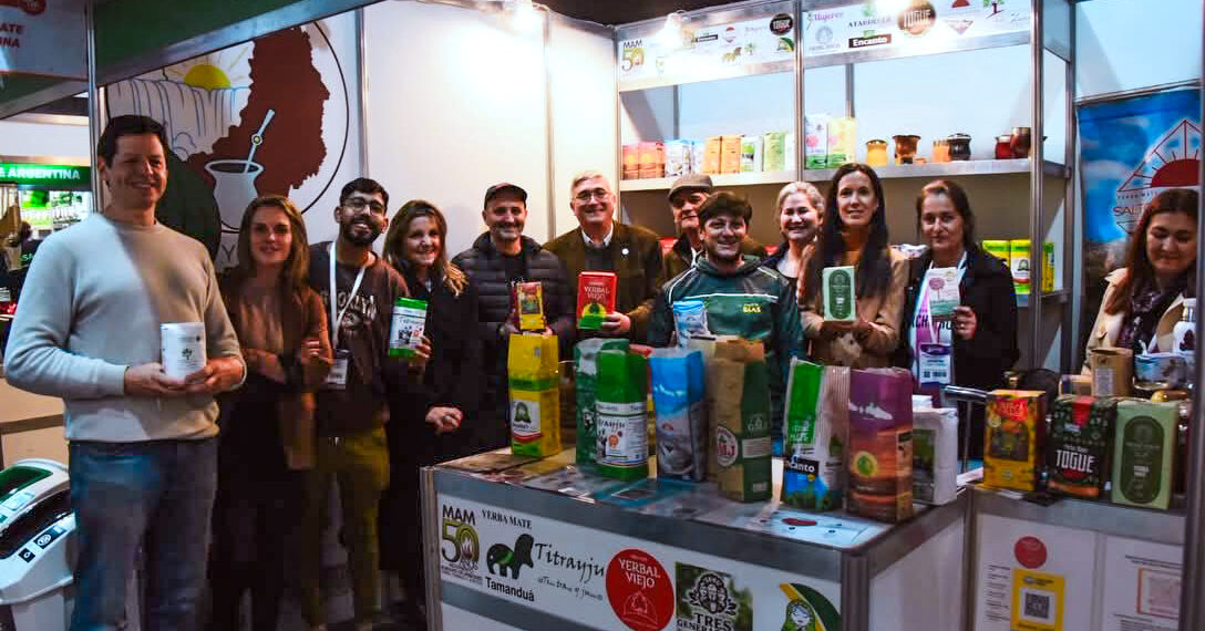 Más de 20 marcas yerbateras buscan abrir nuevos mercados en Caminos y Sabores