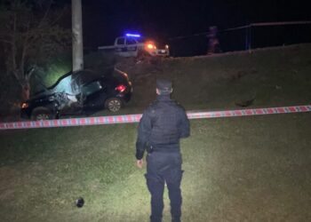 El Soberbio: un hombre falleció tras un despiste sobre la Ruta Provincial 2