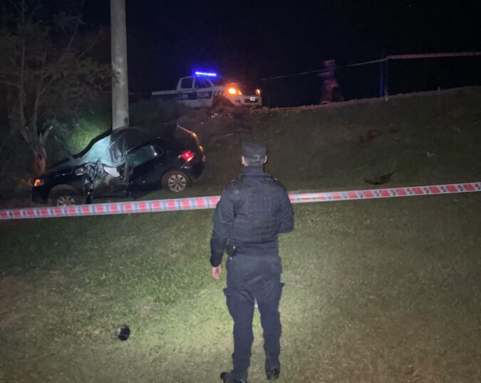 El Soberbio: un hombre falleció tras un despiste sobre la Ruta Provincial 2