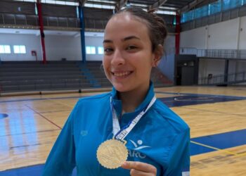 Gimnasia aeróbica: la misionera Abril Leguizamón logró el oro sudamericano y entró al top 10 continental