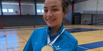 Gimnasia aeróbica: la misionera Abril Leguizamón logró el oro sudamericano y entró al top 10 continental
