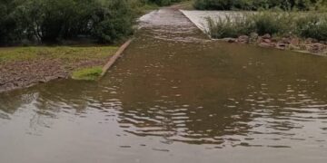 Por la crecida del arroyo Yabotí, permanece cerrado el acceso a los Saltos del Moconá