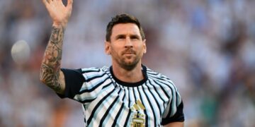 Messi llegó a Rosario para pasar unos días con su familia
