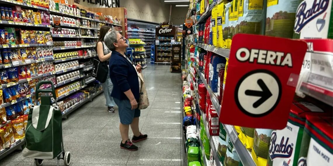 La inflación de junio fue del 1,9% y acumuló un 16,8% en el primer semestre