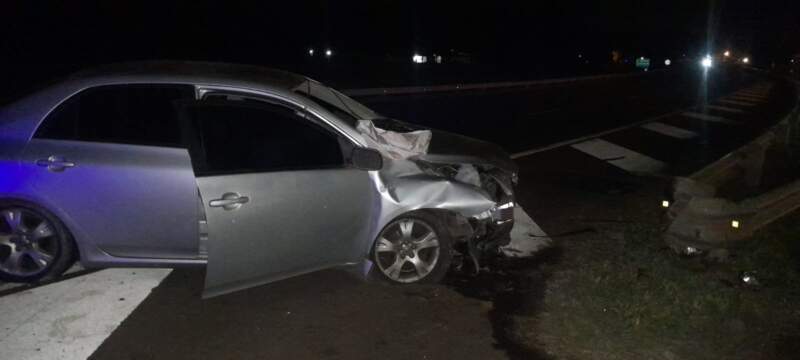 Dos fallecidos tras el despiste de un automóvil sobre la Ruta 12 en Candelaria