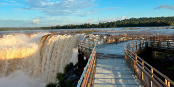 Cataratas: reabren el Circuito Garganta del Diablo tras la bajante del caudal del río Iguazú