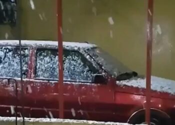 Cayó nieve en varias localidades de Buenos Aires: la alerta amarilla por frío en Misiones y otras 17 provincias
