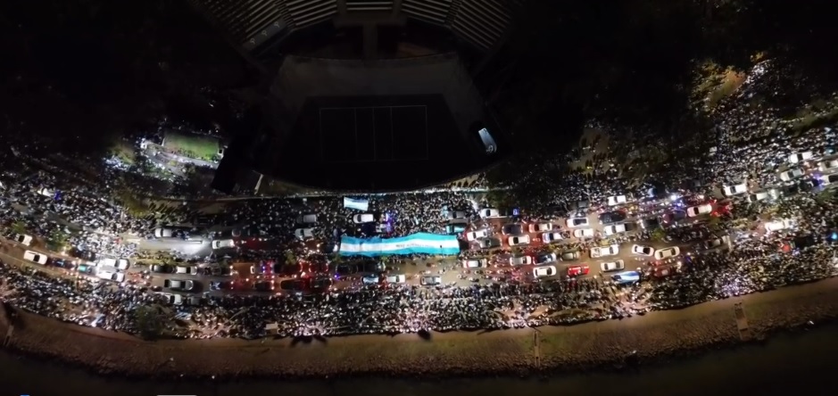 Más de 200 mil personas salieron a las calles para festejar y la celebración se vivió sin hechos de gravedad