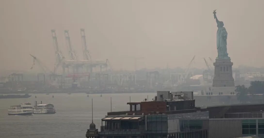 La final del Mundial bajo alerta por la capa de humo que cubre a Nueva York y Nueva Jersey