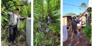 Misiones: familias rurales que participan de proyecto de restauración de la selva mejoran su acceso al agua